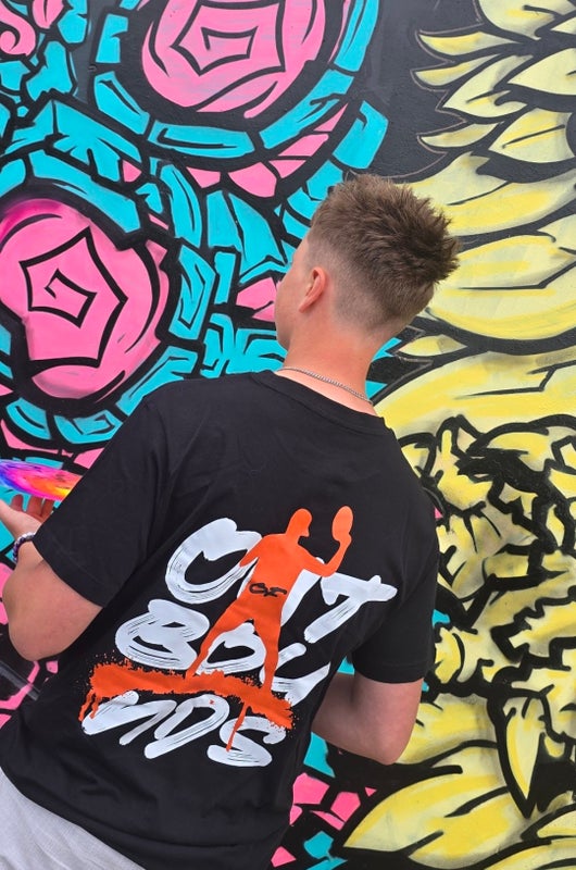 OoB Flight Mode T-paita, musta.