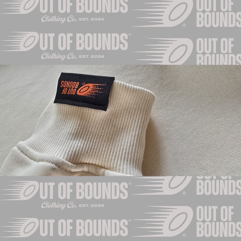 OoB  Original Collegepaita , luonnonvalkoinen.